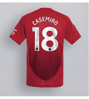 Manchester United Casemiro #18 Primera Equipación 2024-25 Manga Corta